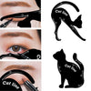 Cat eye makeup card