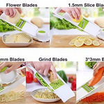 Multi-functional kitchen cutting set