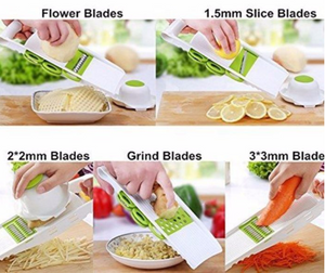 Multi-functional kitchen cutting set