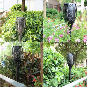 LED Solar Flame Lamp