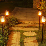 LED Solar Flame Lamp