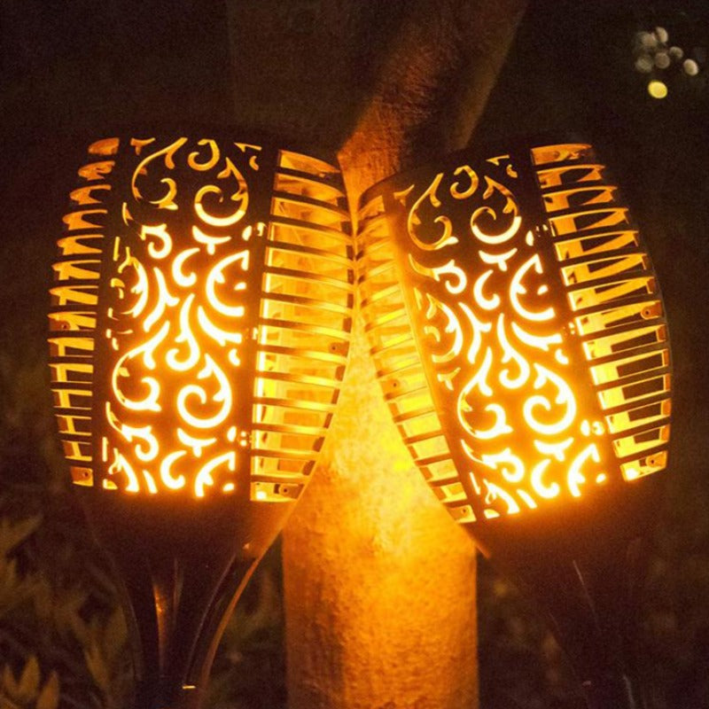 LED Solar Flame Lamp