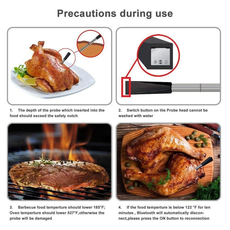 Wireless Meat Thermometer